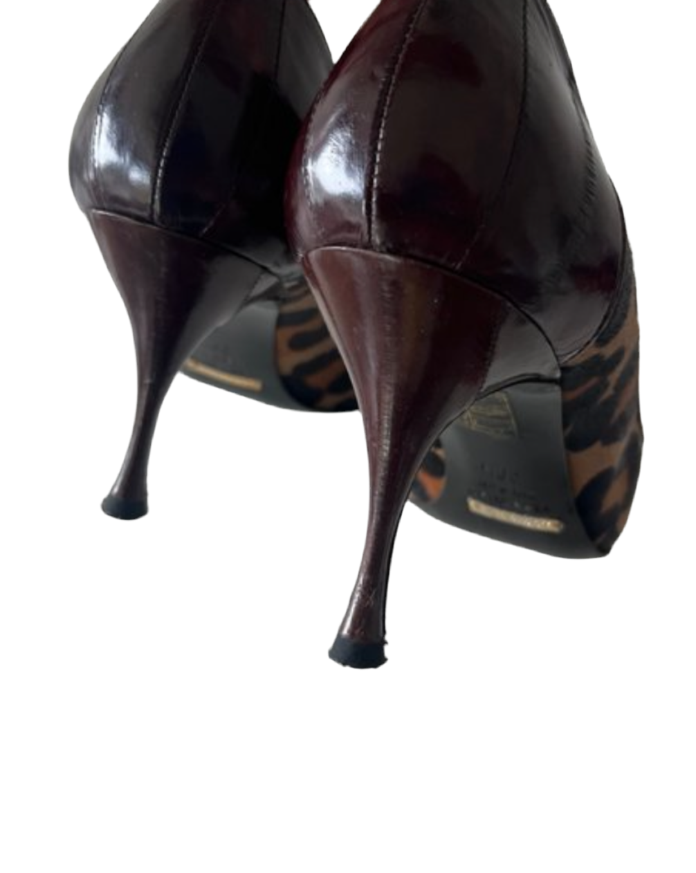 DOLCE & GABBANA LEOPARD HEELS
