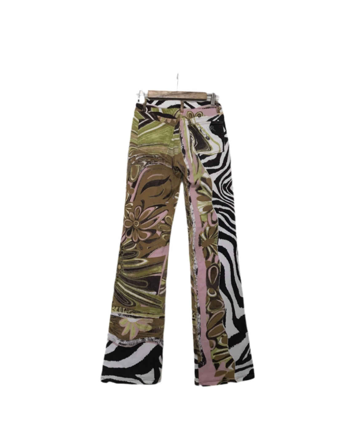ROBERTO CAVALLI PATCHWORK JEAN