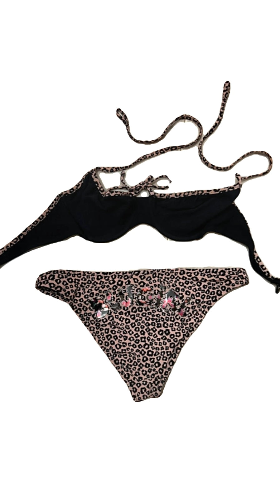 BLUMARINE LEOPARD BIKINI