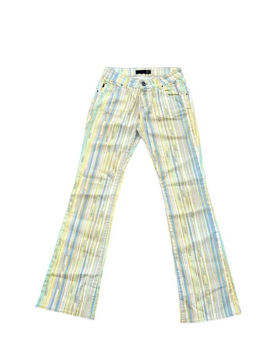 JUST CAVALLI STRIPPED JEANS