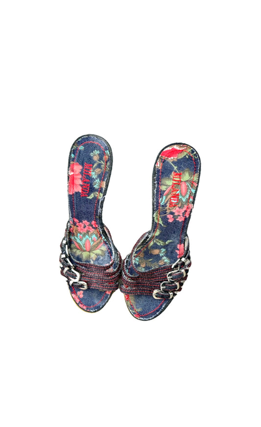 MILANDA DENIM HEELS