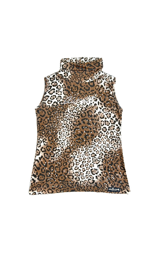 ROBERTO CAVALLI CHEETAH GIRL TOP