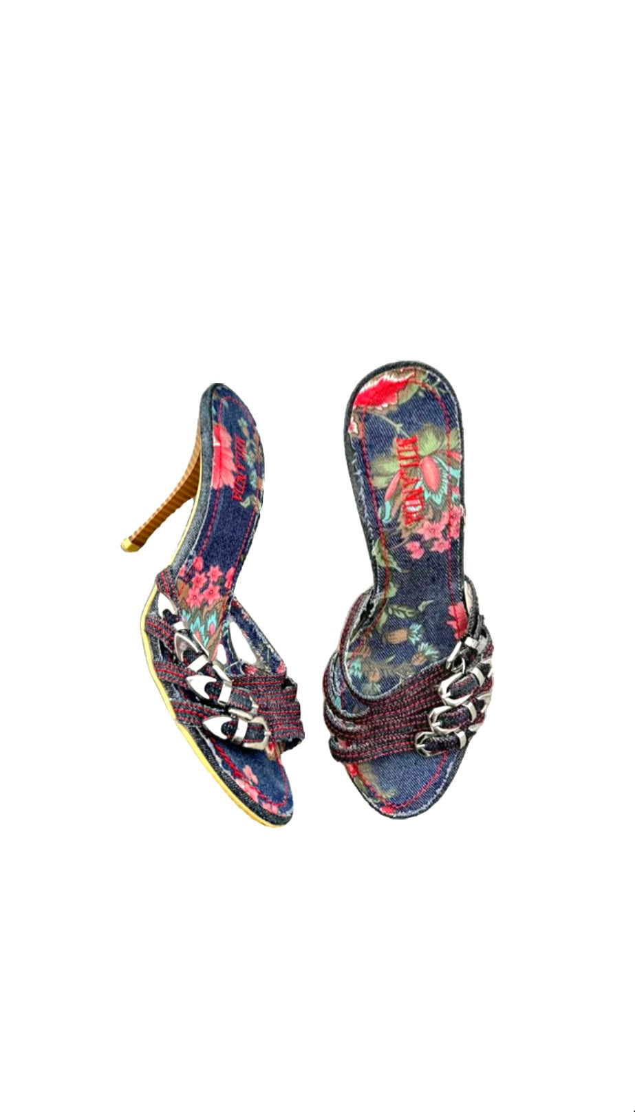 MILANDA DENIM HEELS
