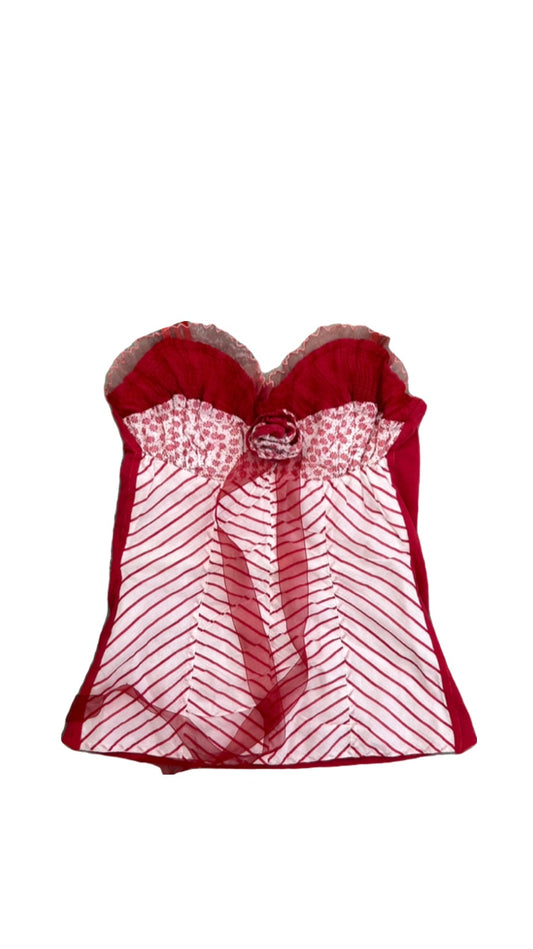 NON SIGNÉ PINKY RED TOP